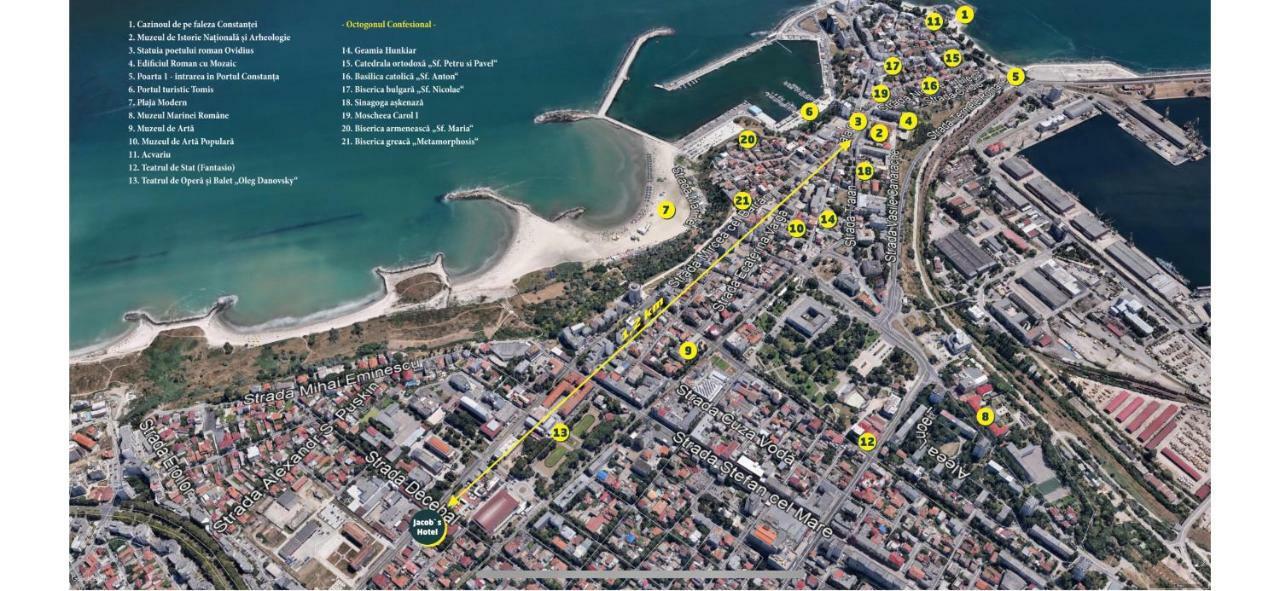 Jacob'S Hotel Constanta Exterior photo